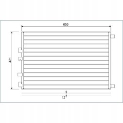 Valeo 818002 Valeo 818002 конденсатор, кондиціонер