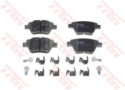 TRW GDB1841 + DF7911 VW CADDY III (2KB, 2KJ, 2CB, 2CJ) Колодки + диски задні TRW VW CADDY III 3 2K 272 мм