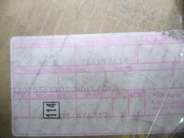 Fiat OE Чохли приладової панелі Fiat Siena OE 714197614