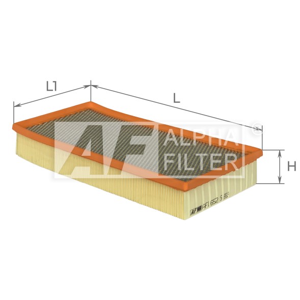 AF1652s ALPHA FILTER Фільтр забору повітря