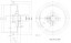 Maxgear MGX19-0835(EXT) Барабани хам. 2Шт vw т. Passat 88-93 maxgear