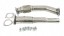 Bajpol Motosport A3-8l-MG-DP-008 Даунпайп Audi A3 8L 1.8T 150/180KM FWD TURBOWORKS