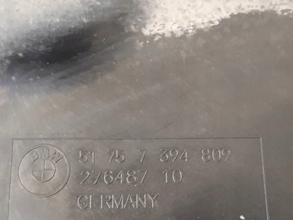 BMW OE 356LOPKJU2001BMW X3 G01 M F97 OSŁONA ZBIORNIKA PODWOZIA LEWA 7394809 51757394809 BMW X3 G01 M F97 Захист днища бака лівий 7394809 51757394809