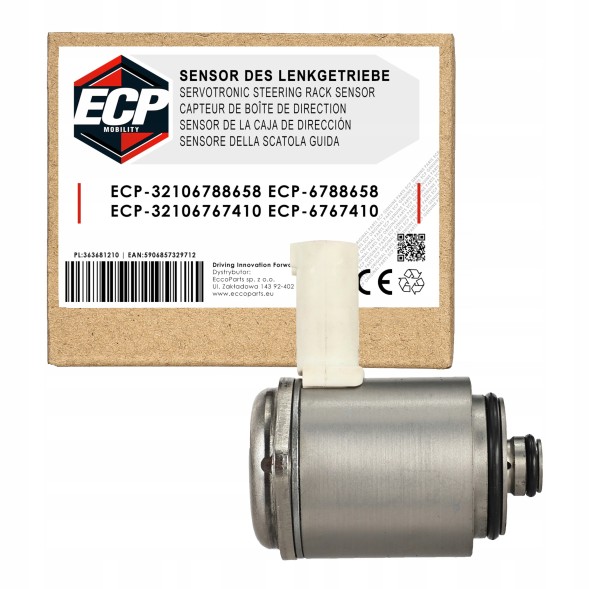 ECP МОБІЛЬНІСТЬ ECP-32106788658 ECP-6788658 32 10 6788658 Датчик сервотронік редуктора ecp-32106788658 bmw 1 3 5 x6 x5 e60 e70 f15