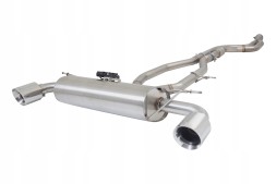 Xforce ESTS20VKCS Вихлопна система cat-back 2,5 дюйма з глушником Varex, Toyota Supra MKV