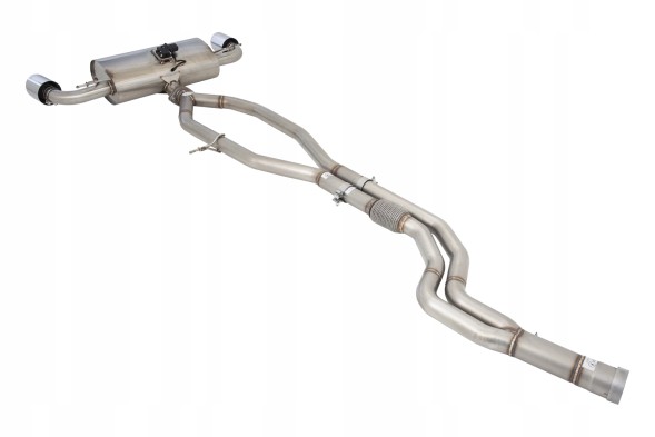 Xforce ESTS20VKCS Вихлопна система cat-back 2,5 дюйма з глушником Varex, Toyota Supra MKV
