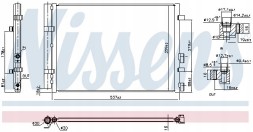 Nissens 941129 Охолоджувач кондиціонера - nissens 941129