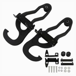 AD BRAKE B0BGXZXTMJ ПЕРЕДНІ ФАРКОПИ DODGE RAM 1500 2009-2019 КОМПЛЕКТ З КРОНШТЕЙНОМ