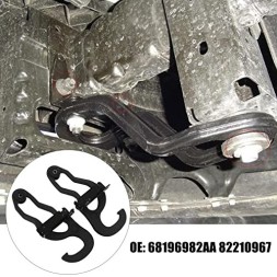 AD BRAKE B0BGXZXTMJ ПЕРЕДНІ ФАРКОПИ DODGE RAM 1500 2009-2019 КОМПЛЕКТ З КРОНШТЕЙНОМ