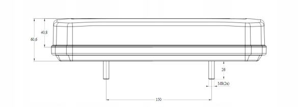 WAŚ WAS1298DD L/P O24 Ліхтар задній LED, 6 функцій, 1298DD L/R O24
