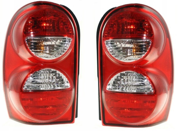 Abakus  Jeep cherokee liberty 01-04 комплект задніх ламп