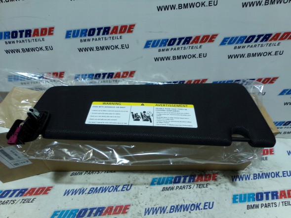 BMW OE 8068741 BMW 5 G30 F90 СОНЯШНИК СОНЦЯШНИЙ КОЗИРЕК ЛІВИЙ АНТРАЗИТ