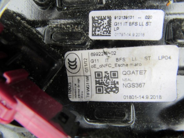 BMW OE BMW 7 G11 G12 ДЕКОРАТИВНА НАКЛАДКА КОНСОЛІ 912139131 6992244