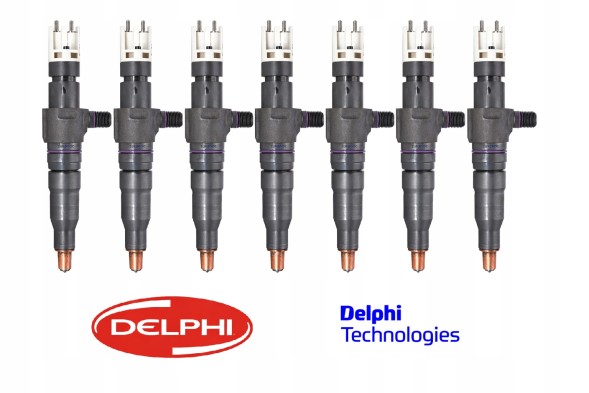Delphi Technologies WTRYSK WTRYSKI ФОРСУНКИ КОМПЛЕКТ 9360702887 42044914 ACTROS ATEGO ФОРСУНКИ MERCEDES