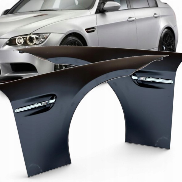 Китай Błotnik M3 Style BMW E90 E91 Крила в стилі M3 для BMW E90 E91, ліве та праве, сталеві, комплект