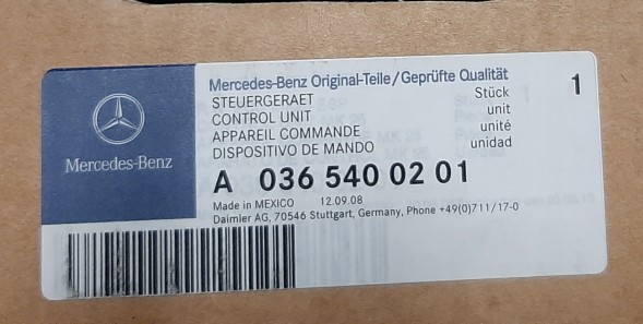 Mercedes-Benz OE Насосний модуль 0365400201
