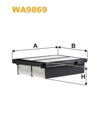 WA9869 WIX FILTERS Фільтр повітряний