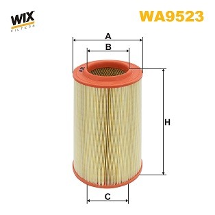 WA9523 WIX FILTERS Фільтр повітряний