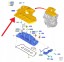 Ford OE KX6E-6A949-CA KX6Z6A949C ЩИТОК ДВИГУНА ВЕРХНІЙ 2.3 EB FORD FOCUS Mk4 2021- 2525706 _ KX6E-6A949-CA