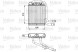 Valeo 811524 Обігрівач 811524 valeo vw мультиван v