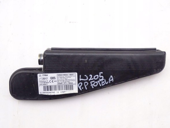 Mercedes-Benz OE 2058600702 GBI_BMW E MERCEDES C-КЛАС W205 14-21 ПОДУШКА AIRBAG СИДІННЯ ПРАВА ОРИГІНАЛ НОВА