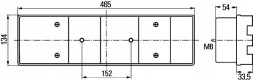 Hella 2VP 008 204-081 Hella 2vp 008 204-081 лампа задня комплексна
