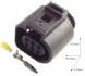 e-connectors 42121700/1J0973713/1813139-1/ZEST/100 Заглушки FEP 42121700 VW тип 1J0973713 (набір 100)