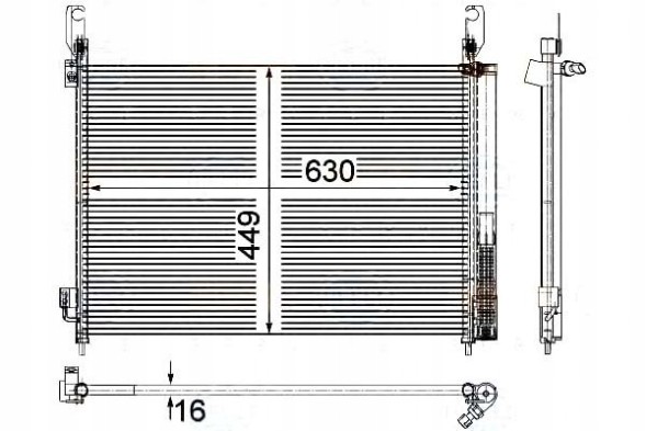 Behr Hella Service 8FC 351 309-361 BRH/GIFT Конденсатор behr hella 92100jy00a 921005115r 182047n + помічник водія #31