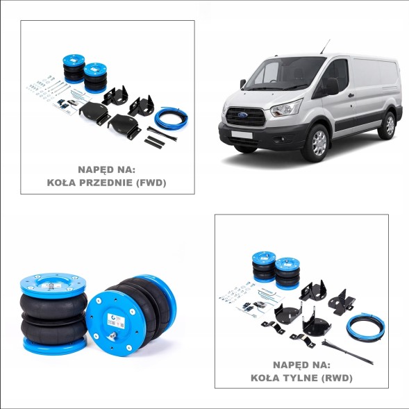 MTT System 0019 Подушки пневматичні підвіски ford transit mk8 2014-2026 1m