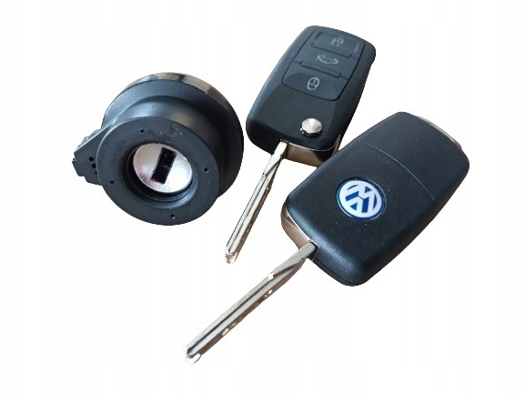 Китай VAGVW1K0905865B Замок запалювання Volkswagen з набором 2 ключів під пульт