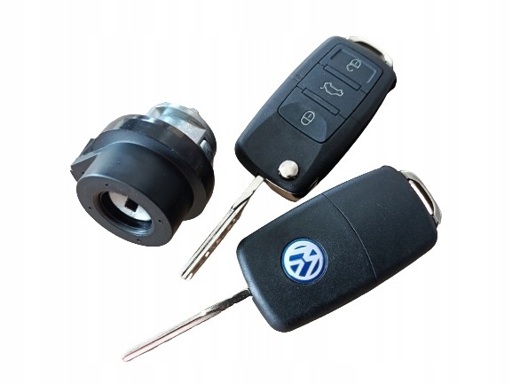 Китай VAGVW1K0905865B Замок запалювання Volkswagen з набором 2 ключів під пульт