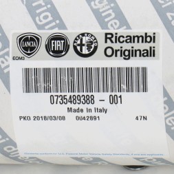 Fiat OE Ущільнювач задніх дверей Fiat OE 735489388