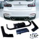 Китай Dyfuzor BMW F30 M3 Дифузор заднього бампера BMW F30 у стилі M3, чорний глянець, спойлер, накладка
