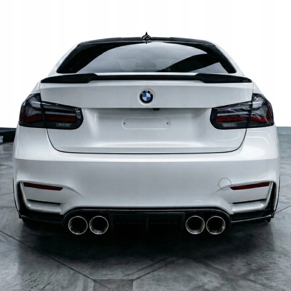 Китай Dyfuzor BMW F30 M3 Дифузор заднього бампера BMW F30 у стилі M3, чорний глянець, спойлер, накладка
