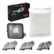 AutoDor D051417 AUDI A6 C7 12-15 КОМПЛЕКТ СКЕЛ ФАРИ ПЕРЕДНЬОЇ + КЛЕЙ БУТИЛОВИЙ + ЩИПЦІ