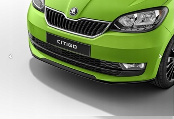 Skoda OE Шкода Citigo спойлер 2012-2020 1ST071606B ТЮНІНГ ŠKODA