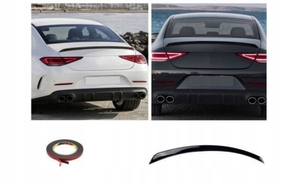 Automaniac ASWMB127 СПОЙЛЕР ЗАДНІЙ ЛЬОТОК НА ЛЮК MERCEDES CLS C257 W257 ЧОРНИЙ ГЛЯНЕЦЬ