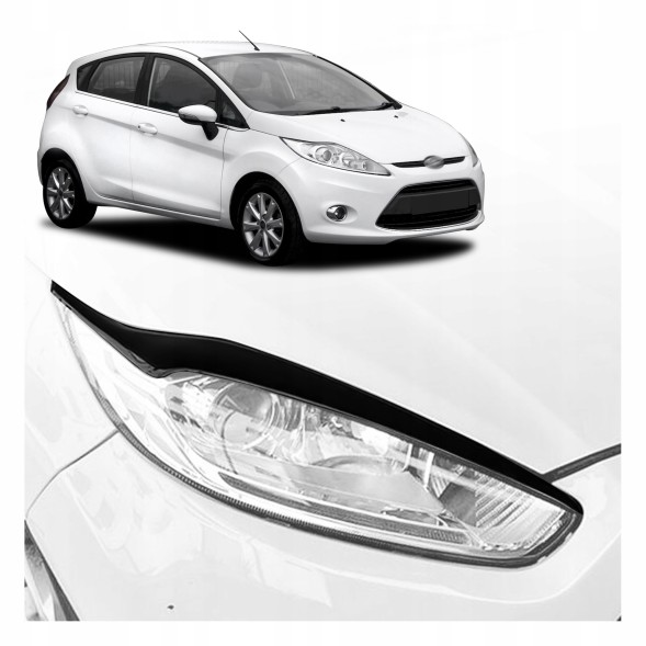 CHROMEMASTER MD-SS-0001-001 Накладки на фари FORD FIESTA VII 2013-2017 HATCHBACK