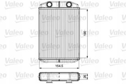 Valeo 811553 Обігрівач 811553 valeo dacia