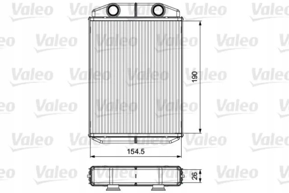 Valeo 811553 Обігрівач 811553 valeo dacia