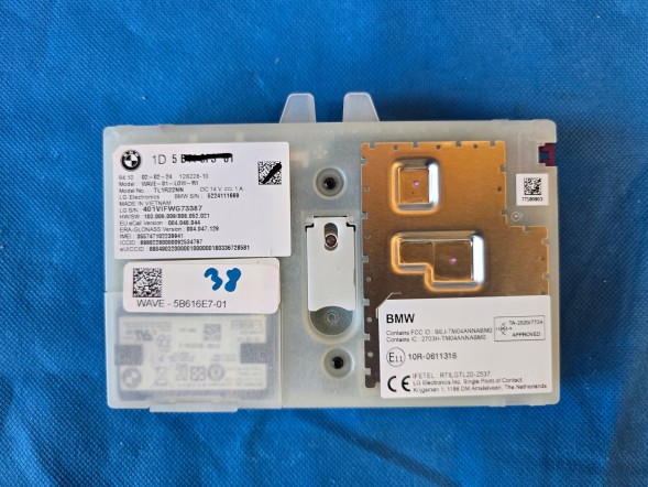 BMW OE MODUŁ TELEMATIC ATM (38) BMW G20 G26 G30 G05 G06 G12 U06 U11 5B616E7 5B418F3 NOWY ! quali21022026 ТЕЛЕМАТИЧНИЙ МОДУЛЬ ATM (38) BMW G20 G26 G30 G05 G12 U06 U11 5B616E7 5B418F3