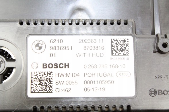 BMW OE 8709816 9836951 ТАХО ЛІЧИЧНИЙ ГОДИНИК BMW G29 Z4 F40 F44 HUD