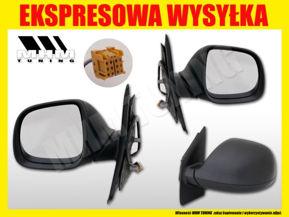 SRLine 9569512S MHM ДЗЕРКАЛО 5PIN VW T5 TRANSPORTER MULTIVAN LIFT 09-