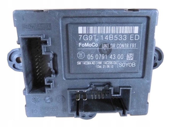 Ford OE G 7G9T14B533ED МОДУЛЬ КОНТРОЛЕРУ ЛІВИХ ДВЕРЕЙ FORD MONDEO Mk4 S-MAX