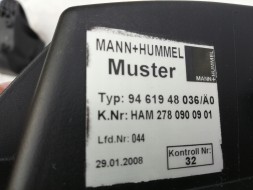 Mercedes-Benz OE A2780900901 КОРПУС ПОВІТРЯНОГО ФІЛЬТРА MERCEDES AMG 2780900901