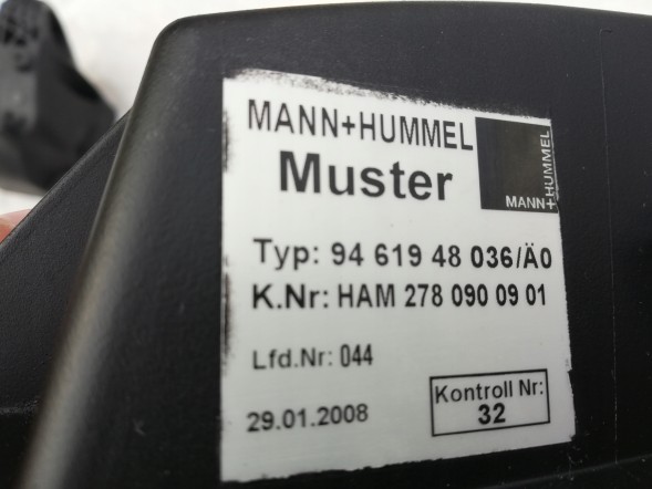 Mercedes-Benz OE A2780900901 КОРПУС ПОВІТРЯНОГО ФІЛЬТРА MERCEDES AMG 2780900901