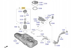 Kia заводська комплектація 31120J7950 Паливний насос kia ceed / xceed / proceed (2020-2025)