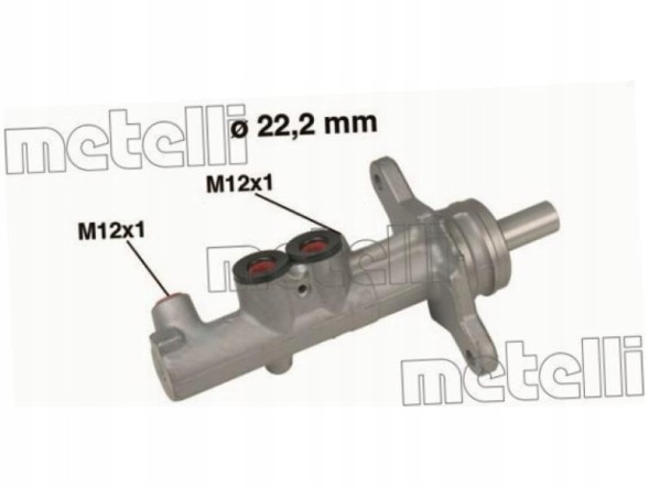 Metelli 05-0535 MET/ZS Гальмівний насос metelli 05-0535