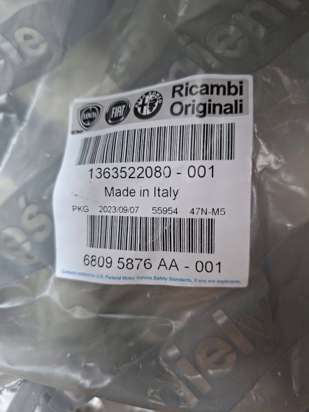 Peugeot OE S25099267 ТРУБКА КОНДИЦІОНЕРА 1363522080 FIAT DUCATO BOXER JUMPER 3.0 JTD HDI 2006-