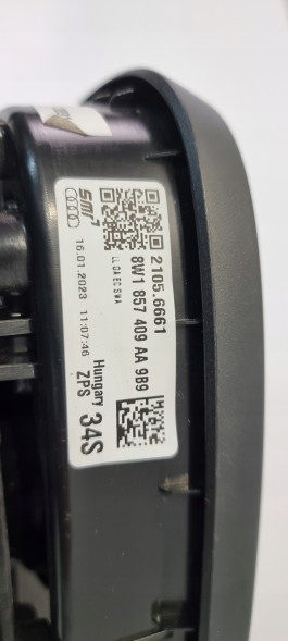Audi OE 8W1857409 MBAP ДЗЕРКАЛО ЗОВНІШНЄ ПРАВЕ 12 PIN AUDI A4 B9